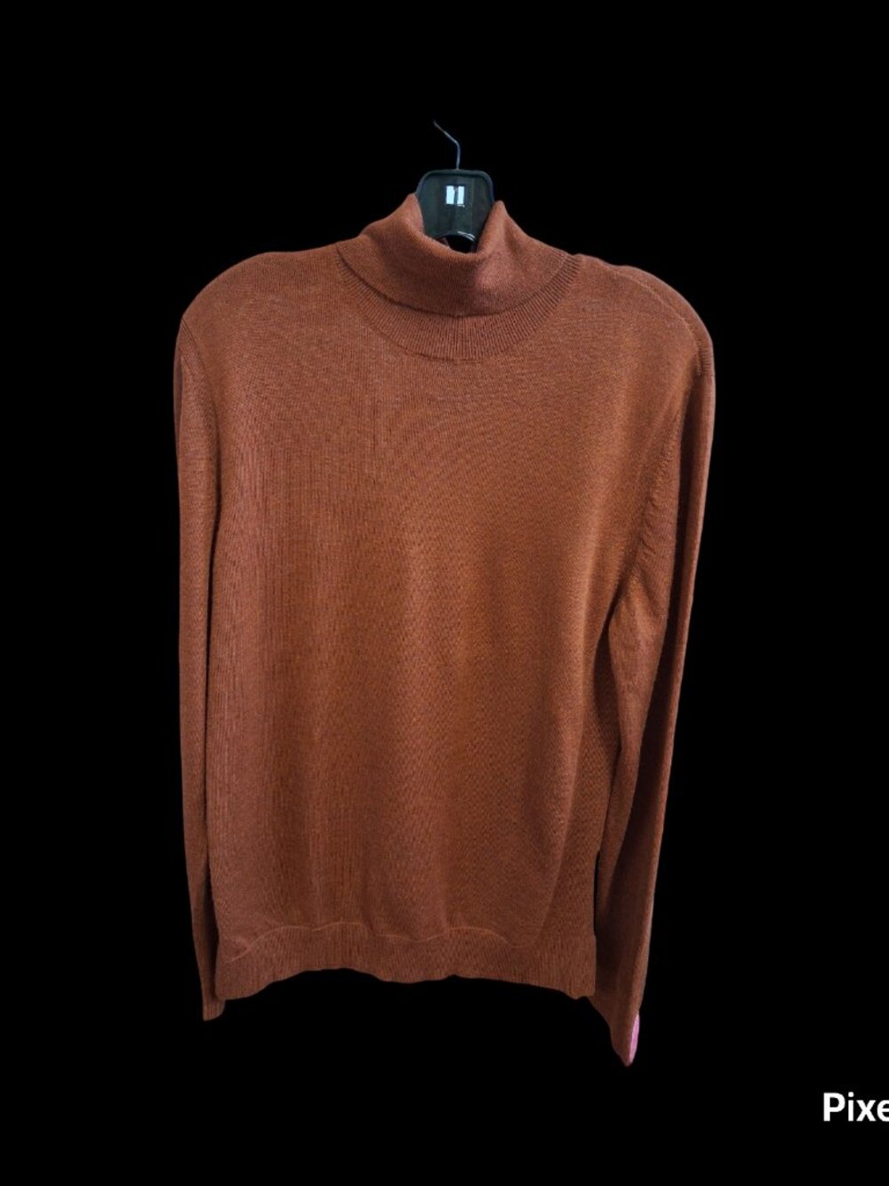 Express NWT dark orange turtleneck sweater size L